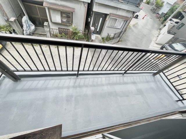 羽曳野市島泉９丁目の一戸建てのバルコニー