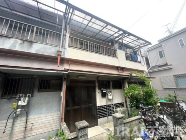 松原市北新町１丁目のアパートの外観