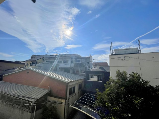 羽曳野市古市４丁目のアパートの展望