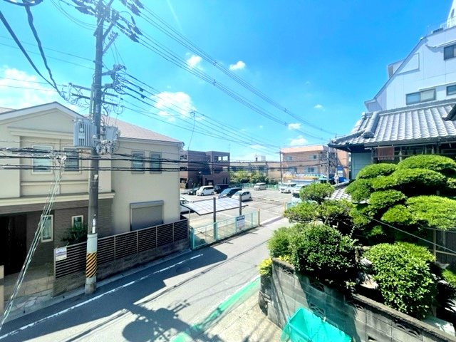 富田林市喜志町５丁目のアパートの展望