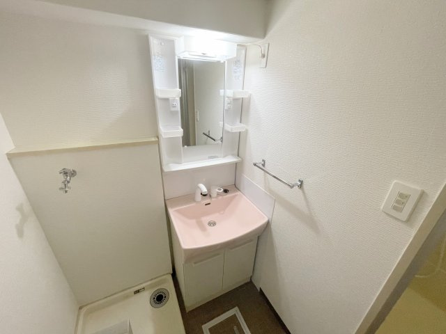 羽曳野市はびきの２丁目の賃貸マンションの独立洗面台