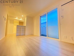 D-room西難波の居間