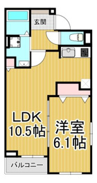 アルストロメリア5の間取り