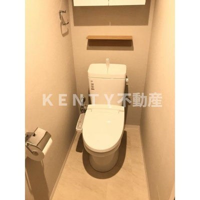 【トイレ】 | マンション雅叙苑１号棟 | 落ち着いたトイレです
