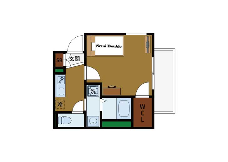 BraTTo本町駅前Ⅱ(ゆったりBタイプ)