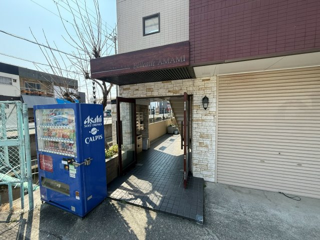 ベルエール天美のエントランス