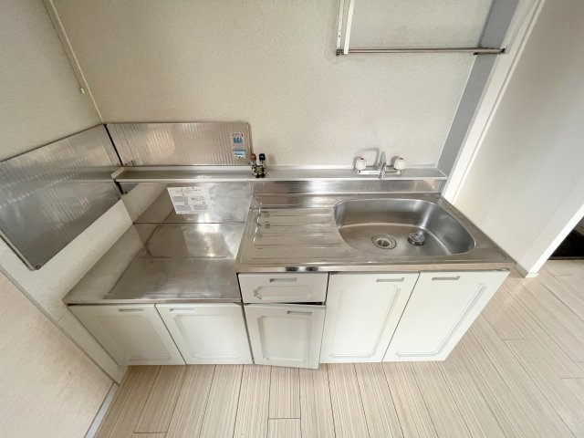 柏原市玉手町のアパートのキッチン