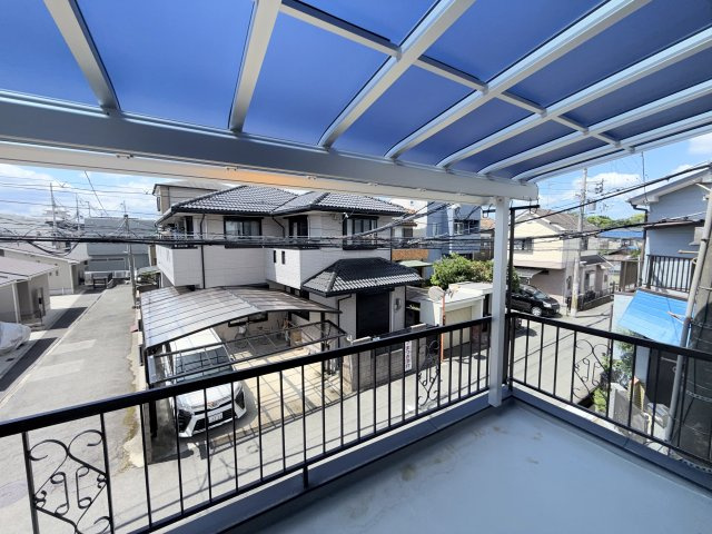 藤井寺市北條町の一戸建ての展望