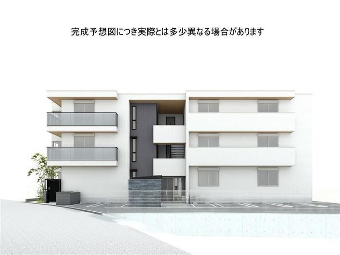 藤井寺市古室３丁目のアパートの外観