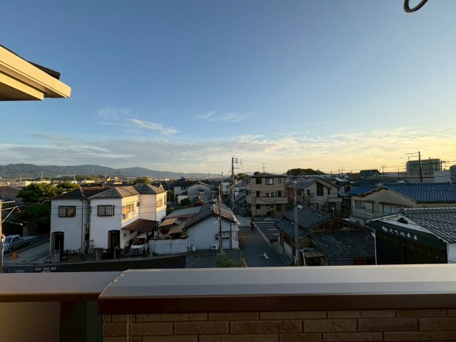 羽曳野市古市２丁目のアパートの展望