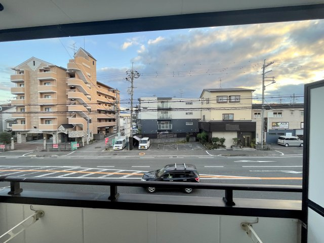 藤井寺市藤ケ丘３丁目のアパートの展望