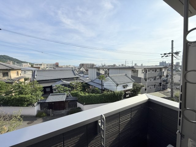 柏原市平野２丁目のアパートの展望