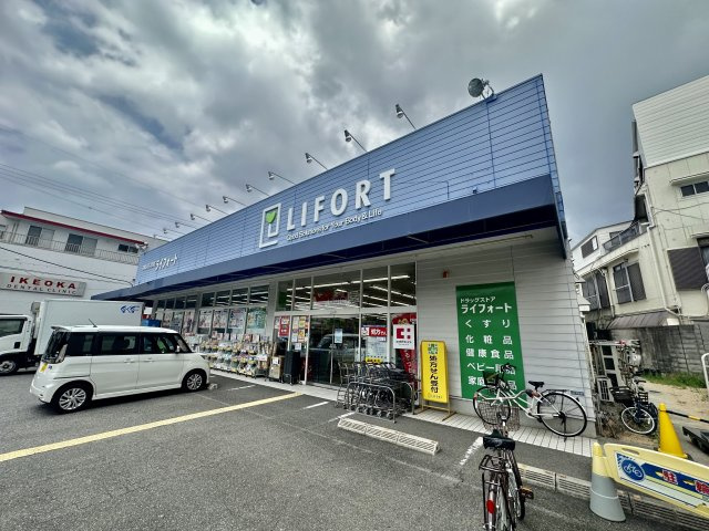 松原市上田７丁目のアパートの周辺