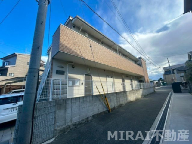松原市上田７丁目のアパートの外観