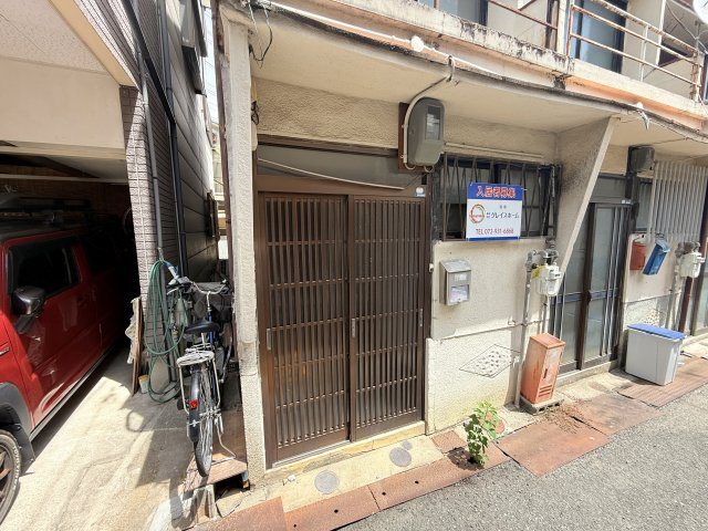 松原市河合４丁目のテラスのエントランス