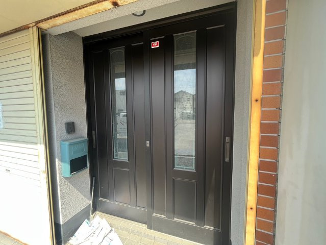 松原市天美東９丁目の一戸建てのエントランス