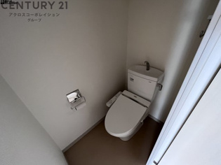 シンプルで掃除のしやすいトイレです！