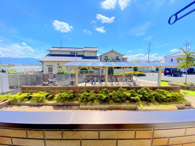 羽曳野市古市のアパートの展望