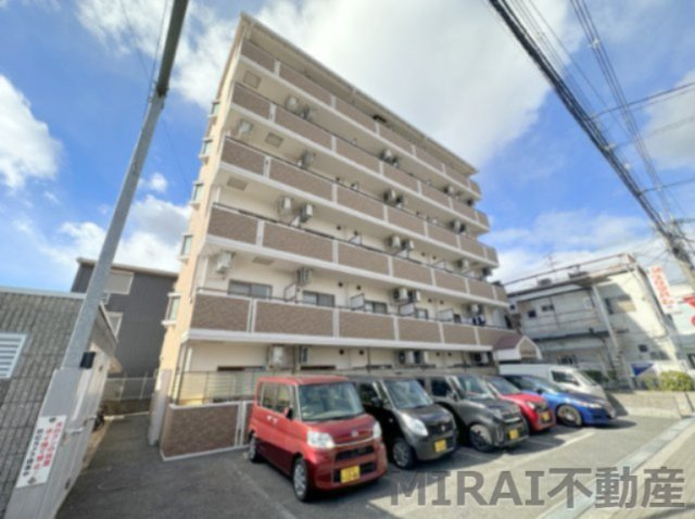 松原市天美南２丁目の賃貸マンションの外観