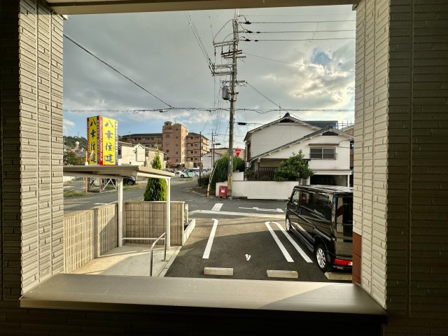 柏原市法善寺２丁目のアパートの展望