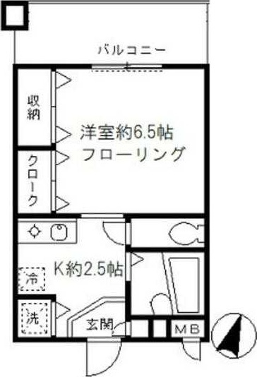 ファインクレスト吾妻橋の間取り