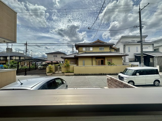 羽曳野市南恵我之荘５丁目のアパートの展望