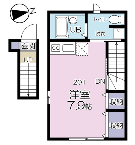 【間取り】 | エスパーダ下高井戸