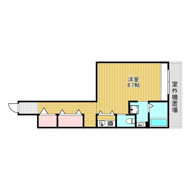 豊中ガーデンズコートの間取り
