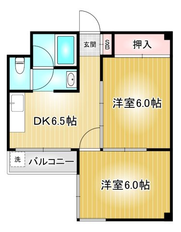 第7スカイパレス|名古屋市の賃貸ならMy賃貸の間取り|第7スカイパレス