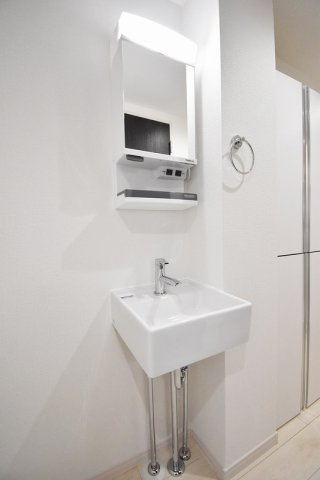 グランクオール潮見の洗面所
