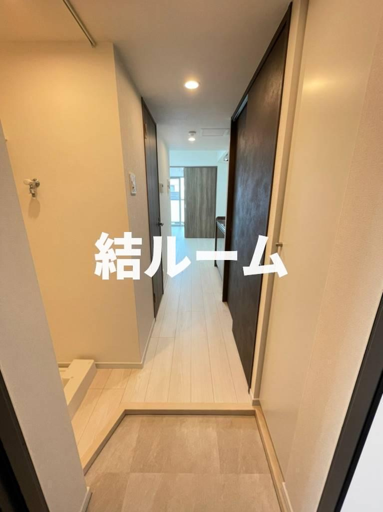 板橋区高島平１丁目の賃貸マンションの玄関