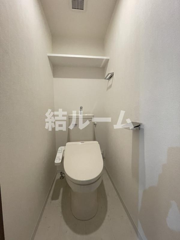 板橋区高島平１丁目の賃貸マンションのトイレ