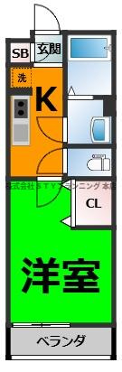 仲介手数料０円！リシャール・瑞の間取り