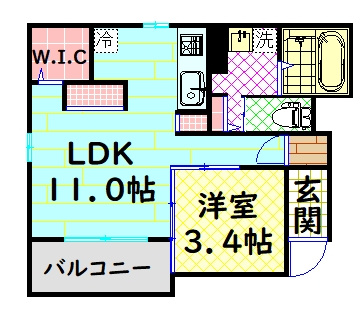 【間取り】 | カーサ彦