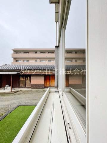 ソレイユ柳瀬Aのバルコニー|※A102です。