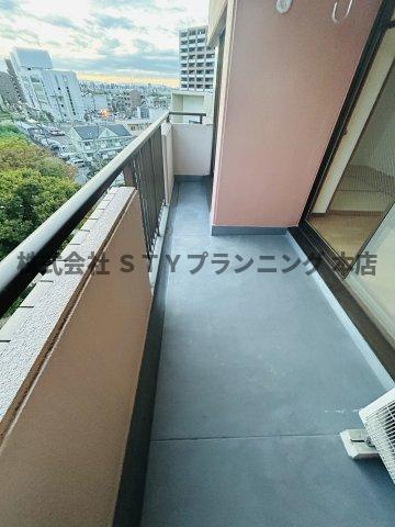 仲介手数料０円！シティマンション赤池のバルコニー
