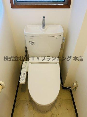仲介手数料０円！シティマンション赤池のトイレ