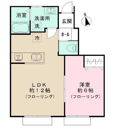 【間取り】 | カーサ　イル　フィオーレ