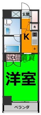 仲介手数料0！！スクエア名駅南の間取り