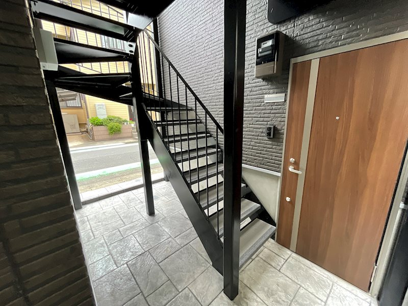 チャルテ西早稲田Ⅱのエントランス