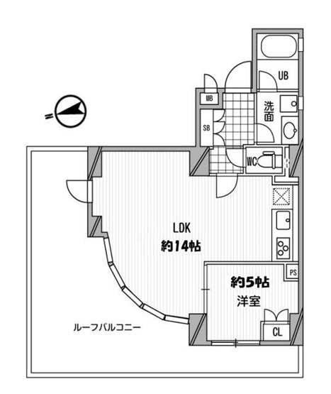 【間取り】 | パシフィックコート中延
