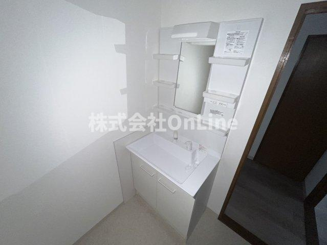 北本町プラザⅠの独立洗面台