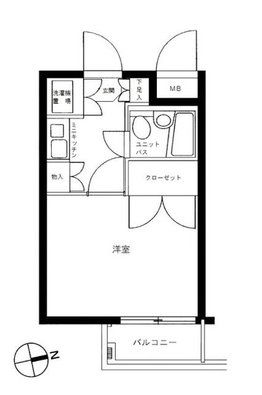 【間取り】 | メインステージ大森海岸