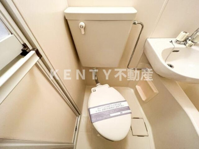 【トイレ】 | メインステージ大森海岸 | 落ち着いたトイレです