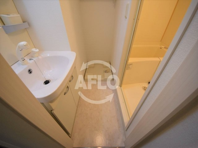 フレアコート北浜の洗面所|フレアコート北浜　洗面所
