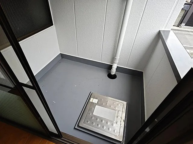 シャンテ本山のバルコニー