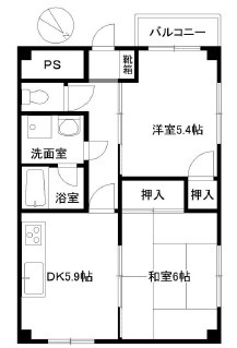 シャンテ本山の間取り