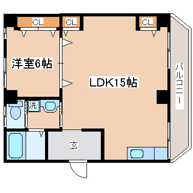サンビレッジ中山手の間取り