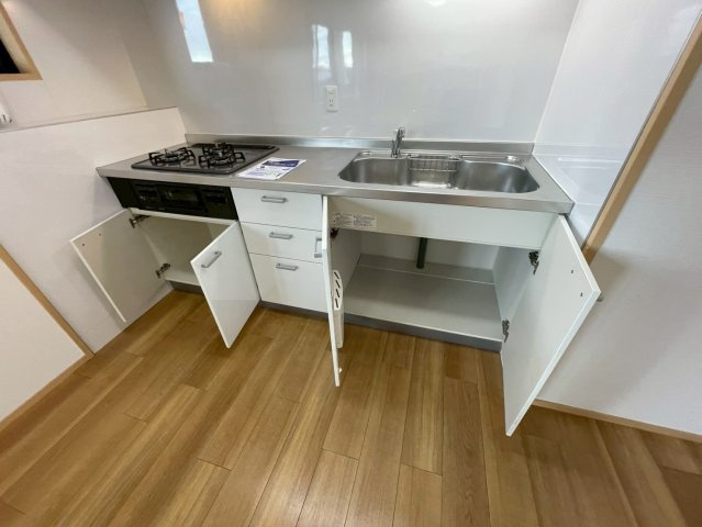 芦屋市松ノ内町の賃貸マンションのキッチン