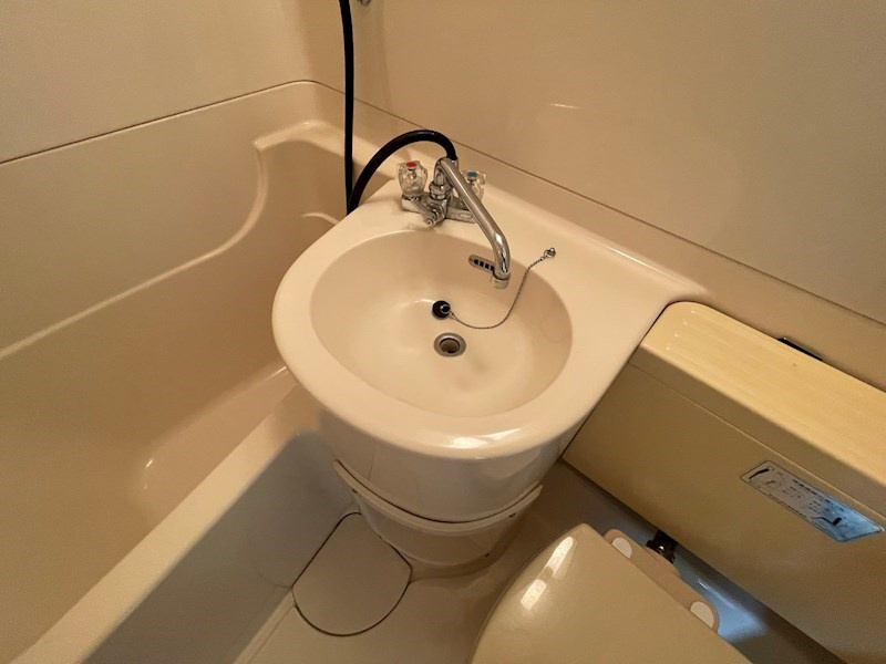 芦屋市西山町の賃貸マンションの洗面所